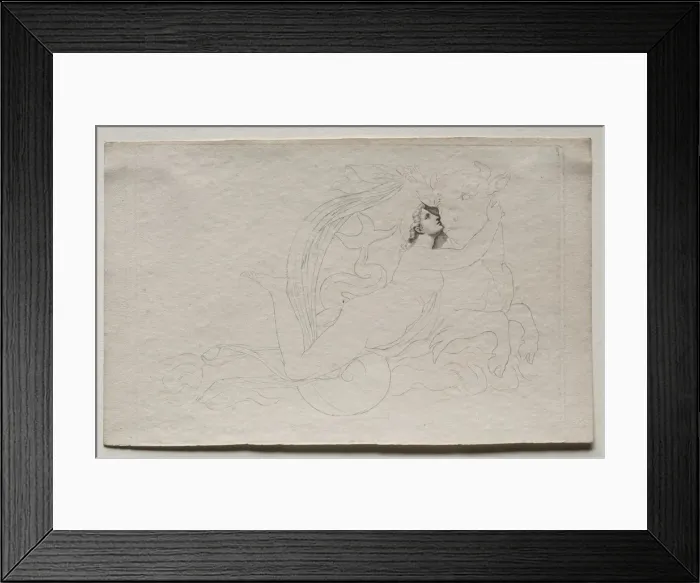 Framed Print : Rape of Europa, c. 1800. Creator: Pierre-Paul Prud hon (French, 1758-1823) Framed Print : Rape of Europa, c. 1800. Creator: Pierre-Paul Prud hon (French, 1758-1823)