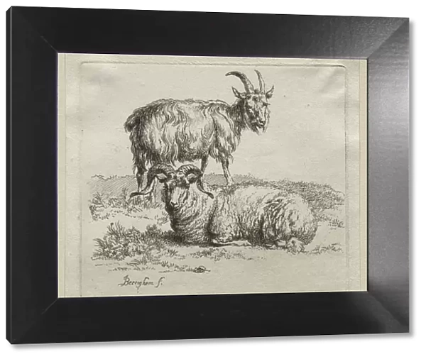 Ram and Goat. Creator: Nicolaes Berchem (Dutch, 1620-1683)