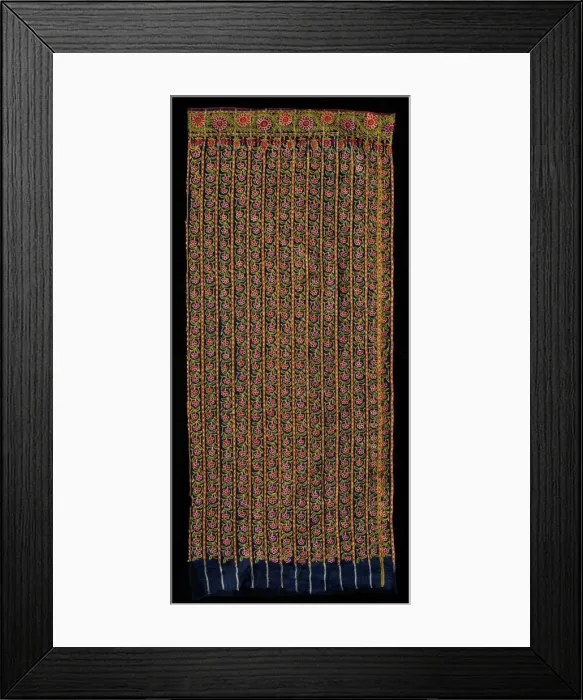 Framed Print : Part of a Skirt (Ghaghara), 1700s - 1800s. Creator: Unknown Framed Print : Part of a Skirt (Ghaghara), 1700s - 1800s. Creator: Unknown
