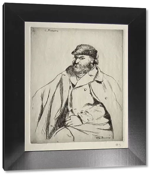 Paul Cezanne, 1874. Creator: Camille Pissarro (French, 1830-1903)