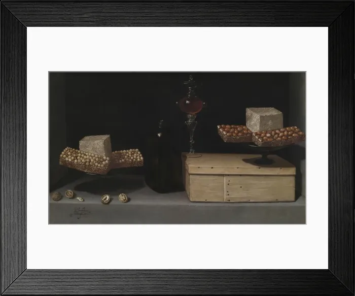 Framed Print : Still Life with Sweets, 1622. Creator: Juan van der Hamen y Leon (Spanish, 1596-1631) Framed Print : Still Life with Sweets, 1622. Creator: Juan van der Hamen y Leon (Spanish, 1596-1631)