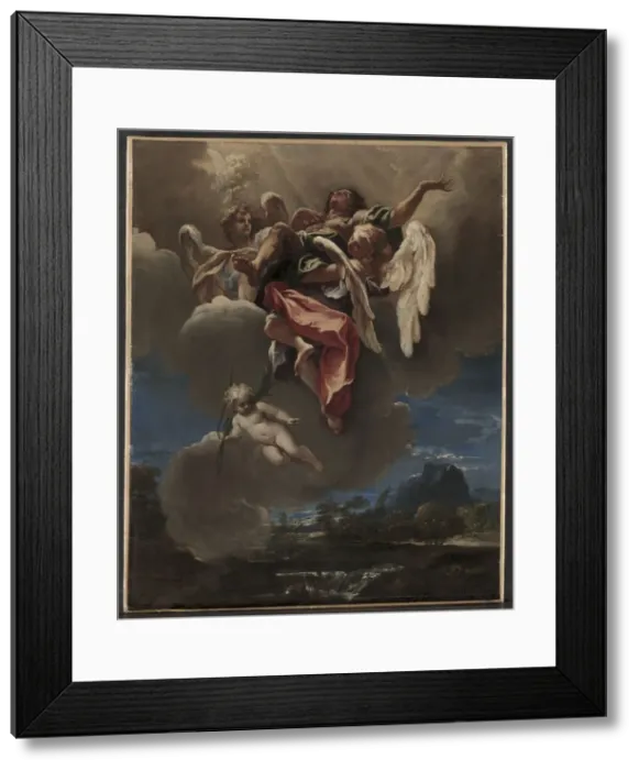 Framed Print : Study for An Apotheosis of a Saint (for San Bernardino dei Morti, Milan), c Framed Print : Study for An Apotheosis of a Saint (for San Bernardino dei Morti, Milan), c