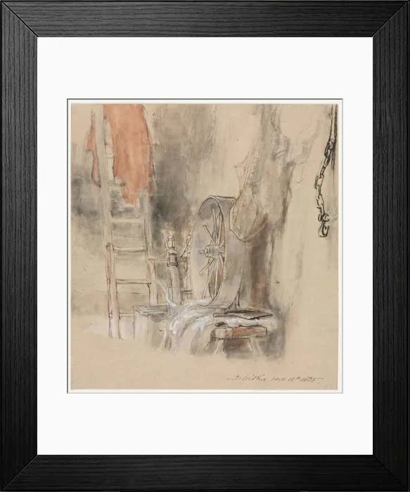 Framed Print : Study for The Peep-O -Day Boys Cabin, in the West of Ireland Framed Print : Study for The Peep-O -Day Boys Cabin, in the West of Ireland