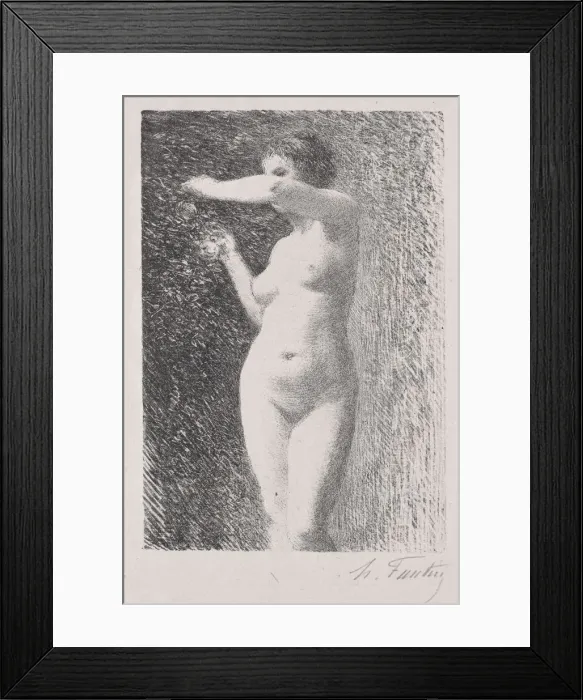 Framed Print : Study for Eve, 1898. Creator: Henri Fantin-Latour (French, 1836-1904) Framed Print : Study for Eve, 1898. Creator: Henri Fantin-Latour (French, 1836-1904)