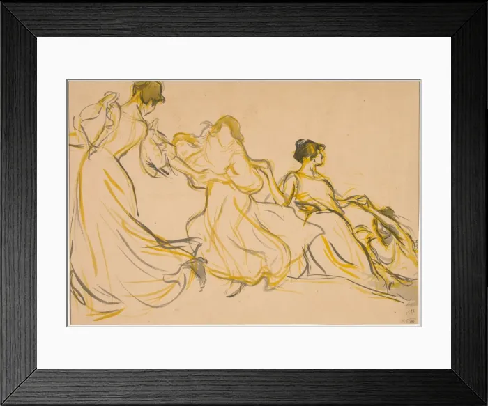 Framed Print : Study for the Decoration for the Salle des Fetes for La Mairie du 11e arrondissement de Paris Framed Print : Study for the Decoration for the Salle des Fetes for La Mairie du 11e arrondissement de Paris