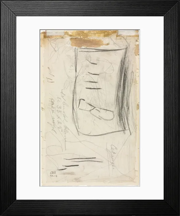 Framed Print : Sketch of Madame Cezanne, 1881 / 84. Creator: Paul Cezanne (French, 1839-1906) Framed Print : Sketch of Madame Cezanne, 1881 / 84. Creator: Paul Cezanne (French, 1839-1906)