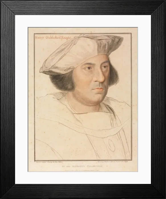 Framed Print : Sir Henhy Guldeford, 1792. Creator: Francesco Bartolozzi (British, 1727-1815); John Chamberlaine Framed Print : Sir Henhy Guldeford, 1792. Creator: Francesco Bartolozzi (British, 1727-1815); John Chamberlaine