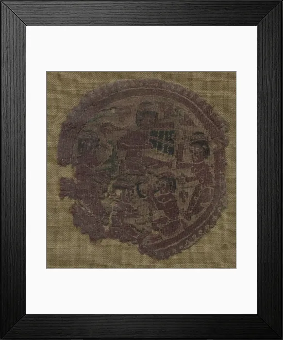 Framed Print : Segmentum with Musicians, 650 - 899. Creator: Unknown Framed Print : Segmentum with Musicians, 650 - 899. Creator: Unknown