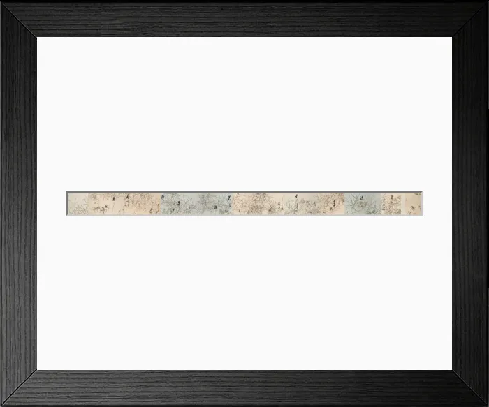 Framed Print : Selections from the New Collection of Japanese Poems from Ancient and Modern Times… Framed Print : Selections from the New Collection of Japanese Poems from Ancient and Modern Times…