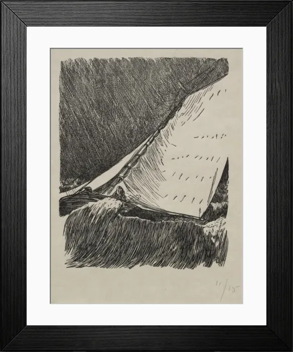 Framed Print : Second Thoughts, 1866. Creator: George Louis Palmella Busson Du Maurier (British, 1834-1896) Framed Print : Second Thoughts, 1866. Creator: George Louis Palmella Busson Du Maurier (British, 1834-1896)