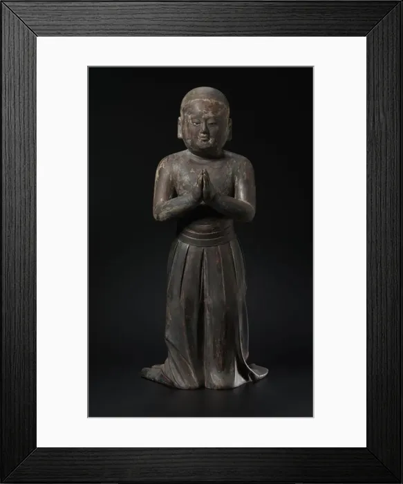 Framed Print : Shotoku Taishi at Age Two, early 1300s. Creator: Unknown Framed Print : Shotoku Taishi at Age Two, early 1300s. Creator: Unknown