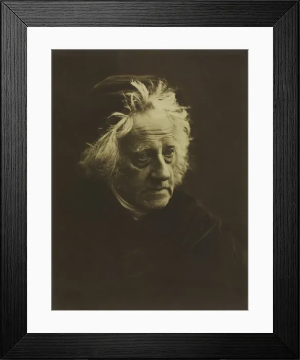 Framed Print : Sir John Herschel (1792-1871), 1867. Creator: Julia Margaret Cameron (British, 1815-1879) Framed Print : Sir John Herschel (1792-1871), 1867. Creator: Julia Margaret Cameron (British, 1815-1879)