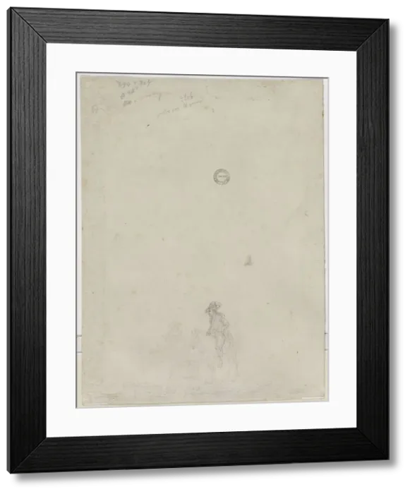 Framed Print : Sketch of Peasants at a Fountain, 1784. Creator: Dirk Langendijk (Dutch, 1748-1805) Framed Print : Sketch of Peasants at a Fountain, 1784. Creator: Dirk Langendijk (Dutch, 1748-1805)