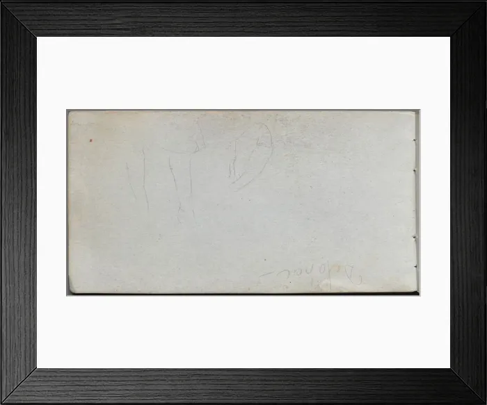 Framed Print : Sketchbook, page 02: Studies of Legs. Creator: Ernest Meissonier (French, 1815-1891) Framed Print : Sketchbook, page 02: Studies of Legs. Creator: Ernest Meissonier (French, 1815-1891)