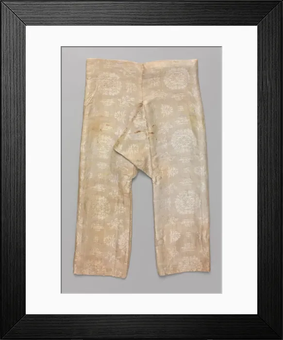 Framed Print : Princes trousers and lining, 700s. Creator: Unknown Framed Print : Princes trousers and lining, 700s. Creator: Unknown