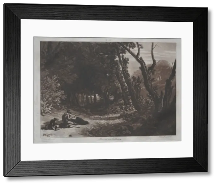 Framed Print : Procris and Cephalus. Creator: Joseph Mallord William Turner (British, 1775-1851) Framed Print : Procris and Cephalus. Creator: Joseph Mallord William Turner (British, 1775-1851)