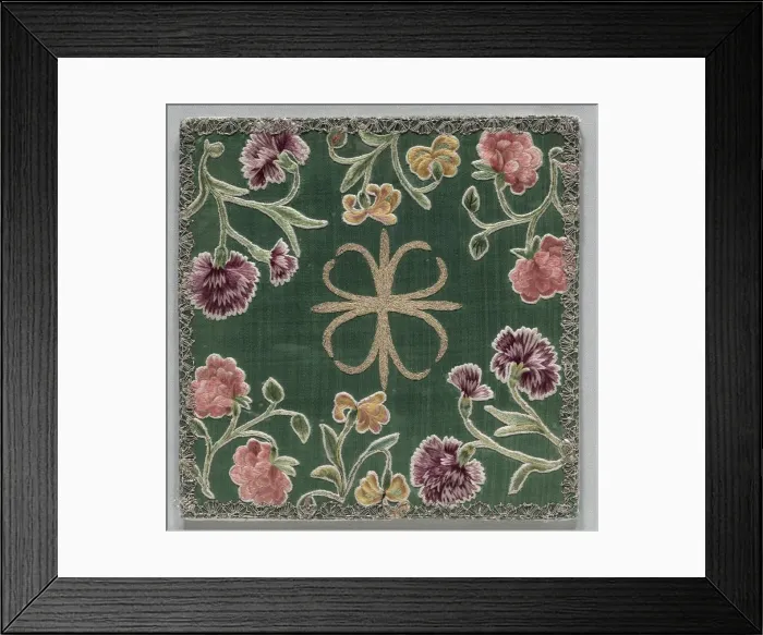 Framed Print : Pouch for the Chalice Cover, 1700s. Creator: Unknown Framed Print : Pouch for the Chalice Cover, 1700s. Creator: Unknown