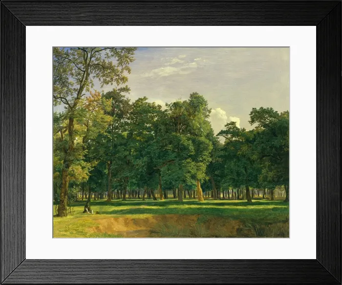 Framed Print : Prater Landscape, c. 1831. Creator: Ferdinand Georg Waldmüller (Austrian, 1793-1865) Framed Print : Prater Landscape, c. 1831. Creator: Ferdinand Georg Waldmüller (Austrian, 1793-1865)