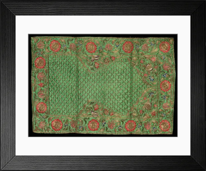 Framed Print : Prayer Mat, 1700s - 1800s. Creator: Unknown Framed Print : Prayer Mat, 1700s - 1800s. Creator: Unknown