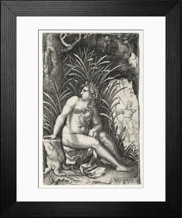 Framed Print : Procris, 1539. Creator: Georg Pencz (German, c. 1500-1550) Framed Print : Procris, 1539. Creator: Georg Pencz (German, c. 1500-1550)