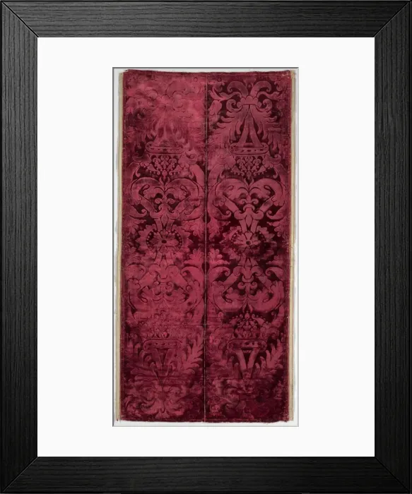 Framed Print : Procurators Velvet Stole, c. 1575- 1600. Creator: Unknown Framed Print : Procurators Velvet Stole, c. 1575- 1600. Creator: Unknown