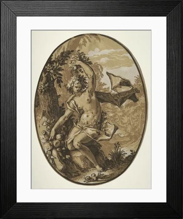 Framed Print : Proserpine. Creator: Hendrick Goltzius (Dutch, 1558-1617) Framed Print : Proserpine. Creator: Hendrick Goltzius (Dutch, 1558-1617)