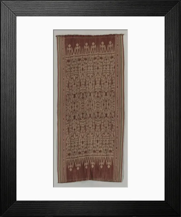 Framed Print : Pua (Ceremonial Blanket), late 1800s-early 1900s. Creator: Unknown Framed Print : Pua (Ceremonial Blanket), late 1800s-early 1900s. Creator: Unknown
