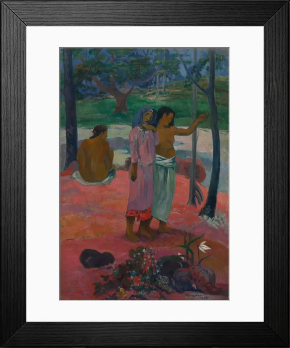 Framed Print : The Call, 1902. Creator: Paul Gauguin (French, 1848-1903) Framed Print : The Call, 1902. Creator: Paul Gauguin (French, 1848-1903)
