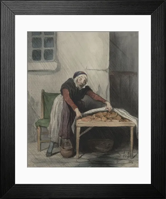 Framed Print : The Chapter of Interpretations, plate 8: Each burn fears cold water, 1843. Creator Framed Print : The Chapter of Interpretations, plate 8: Each burn fears cold water, 1843. Creator