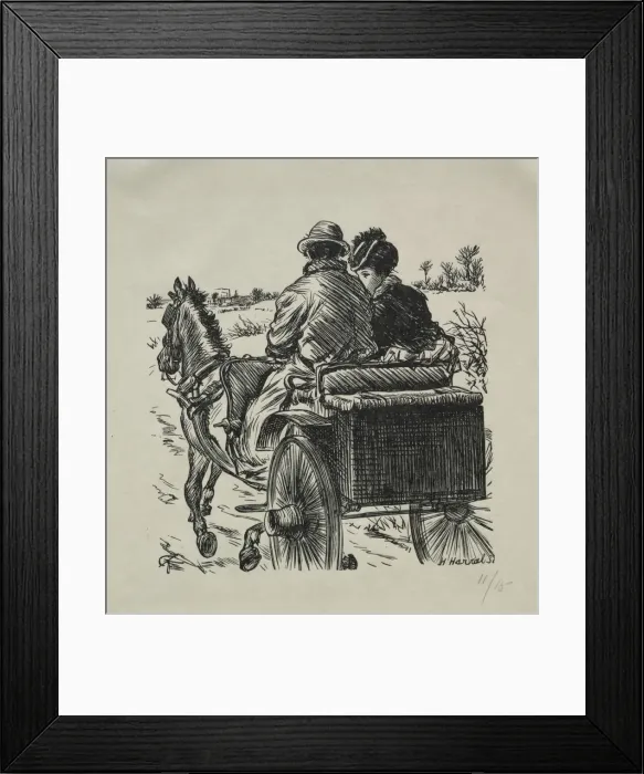 Framed Print : The Coat with a Fur Lining, 1869. Creator: Charles Samuel Keene (British, 1823-1891) Framed Print : The Coat with a Fur Lining, 1869. Creator: Charles Samuel Keene (British, 1823-1891)