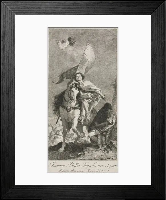 Framed Print : St. Jacques. Creator: Giovanni Domenico Tiepolo (Italian, 1727-1804) Framed Print : St. Jacques. Creator: Giovanni Domenico Tiepolo (Italian, 1727-1804)