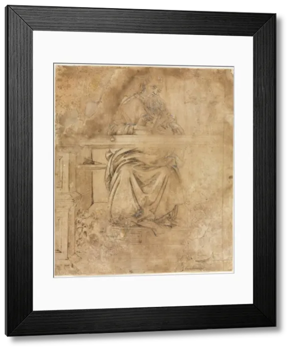 Framed Print : St. Jerome in His Study, c. 1490. Creator: Filippino Lippi (Italian, 1457-1504) Framed Print : St. Jerome in His Study, c. 1490. Creator: Filippino Lippi (Italian, 1457-1504)