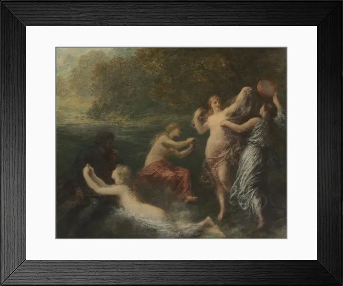 Framed Print : Tannhauser, 1886. Creator: Henri Fantin-Latour (French, 1836-1904) Framed Print : Tannhauser, 1886. Creator: Henri Fantin-Latour (French, 1836-1904)