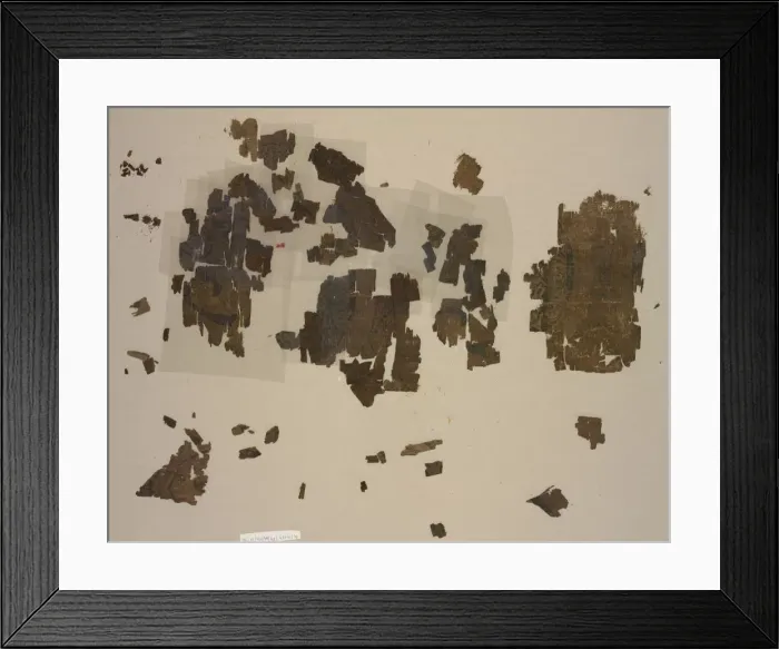 Framed Print : Taquete fragments with winged lions in roundels, 899-1160. Creator: Unknown Framed Print : Taquete fragments with winged lions in roundels, 899-1160. Creator: Unknown