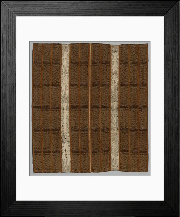 Framed Print : Tapis (Garment), 1800s. Creator: Unknown Framed Print : Tapis (Garment), 1800s. Creator: Unknown