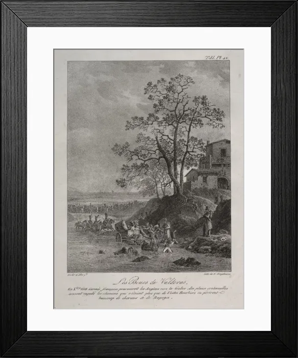 Framed Print : Spanish Campaign: The Mires of Valderas, Province of Leon Framed Print : Spanish Campaign: The Mires of Valderas, Province of Leon