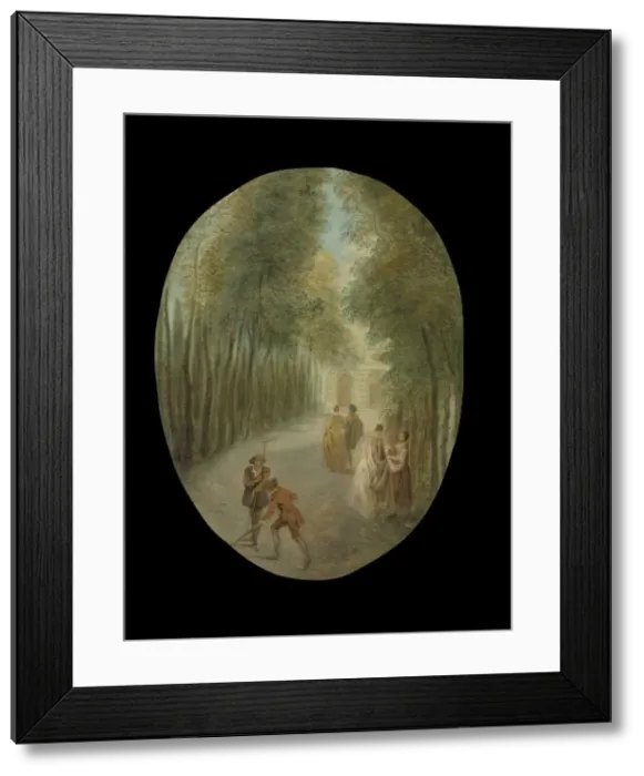 Framed Print : Spring, ca. 1720-36. Creator: Jean-Baptiste Pater (French, 1695-1736) Framed Print : Spring, ca. 1720-36. Creator: Jean-Baptiste Pater (French, 1695-1736)