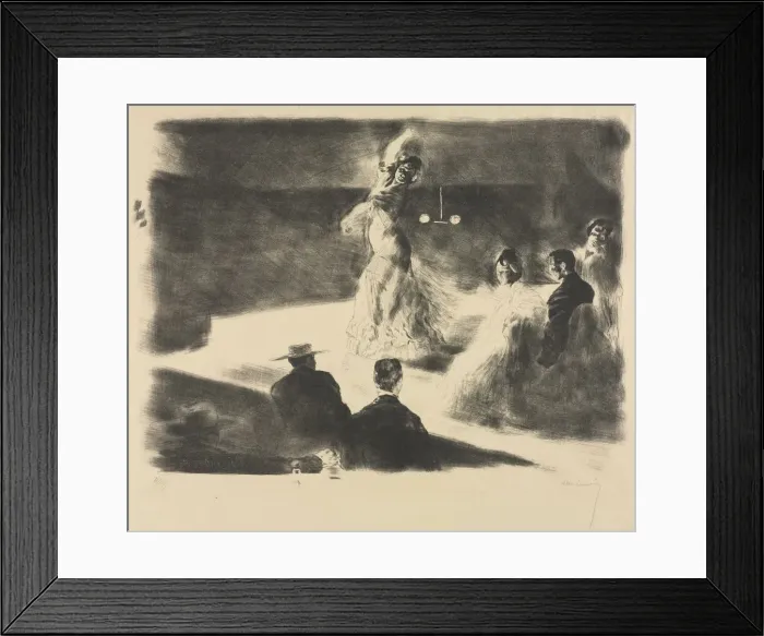Framed Print : Spanish Dancer. Creator: Alexandre Lunois (French, 1863-1916) Framed Print : Spanish Dancer. Creator: Alexandre Lunois (French, 1863-1916)