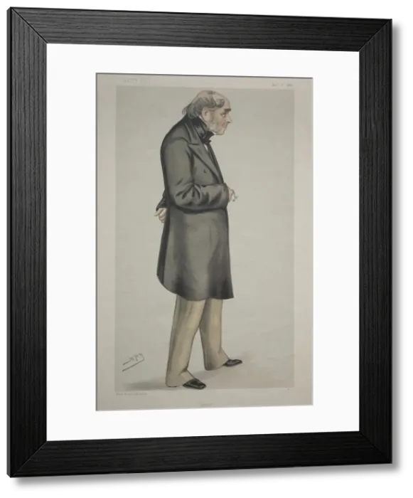 Framed Print : Steel. Creator: Leslie Matthew (Spy) Ward (British, 1851-1922) Framed Print : Steel. Creator: Leslie Matthew (Spy) Ward (British, 1851-1922)