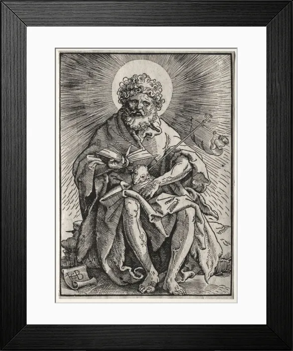 Framed Print : St. John the Baptist, ca. 1518-19. Creator: Hans Baldung (German, 1484 / 85-1545) Framed Print : St. John the Baptist, ca. 1518-19. Creator: Hans Baldung (German, 1484 / 85-1545)