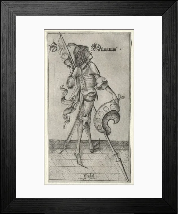 Framed Print : St. Quirinus. Creator: Israhel van Meckenem (German, c. 1440-1503) Framed Print : St. Quirinus. Creator: Israhel van Meckenem (German, c. 1440-1503)