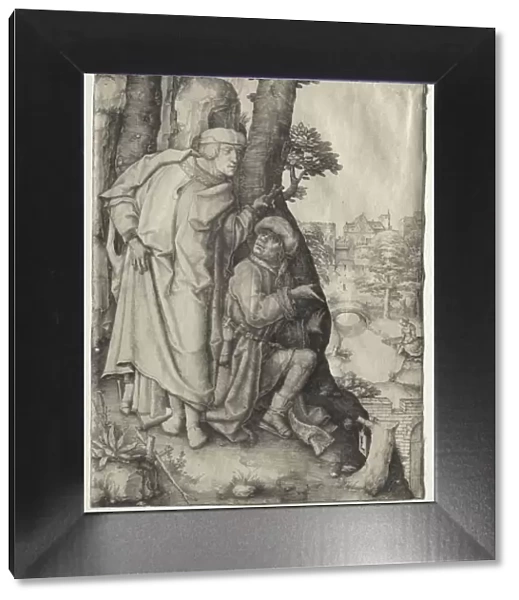 Susanna and the Two Elders, c. 1508. Creator: Lucas van Leyden (Dutch, 1494-1533)