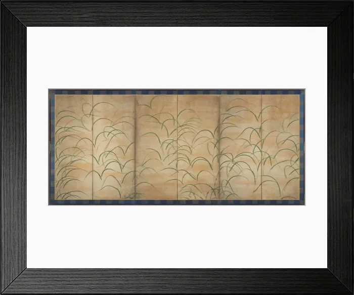 Framed Print : Susuki Grass, c. 1525. Creator: Unknown Framed Print : Susuki Grass, c. 1525. Creator: Unknown