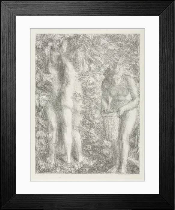 Framed Print : Summer, 1892. Creator: Charles Hasslewood Shannon (British, 1863-1937) Framed Print : Summer, 1892. Creator: Charles Hasslewood Shannon (British, 1863-1937)