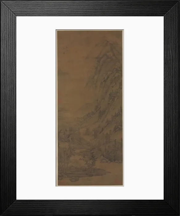 Framed Print : Summer Mountains (after Dong Yuan [active about ad 937-975]), 1290-1354. Creator: Huang Gongwang