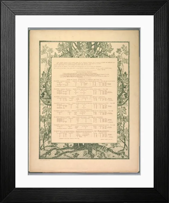 Framed Print : Suite de Paysages: Colophon, 1892-1893. Creator: Charles Marie Dulac (French, 1865-1898) Framed Print : Suite de Paysages: Colophon, 1892-1893. Creator: Charles Marie Dulac (French, 1865-1898)