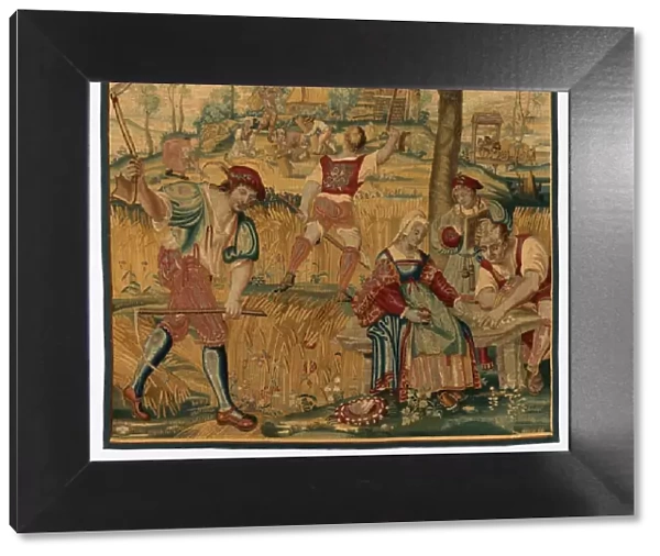 Summer: Harvest Scene, late 1600s - early 1700s. Creator: Gobelins (French)