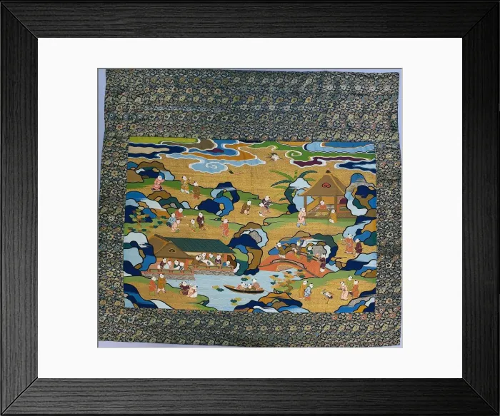 Framed Print : Tapestry, 1700s. Creator: Unknown Framed Print : Tapestry, 1700s. Creator: Unknown