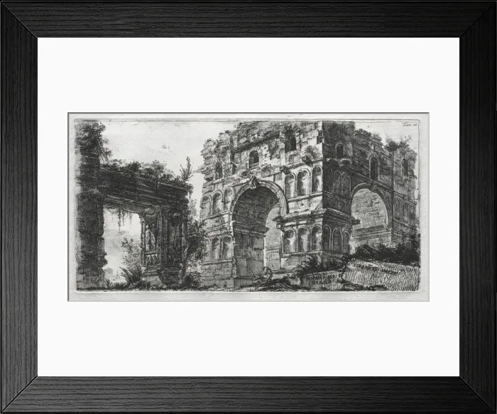 Framed Print : Tempio di Diana. Creator: Giovanni Battista Piranesi (Italian, 1720-1778) Framed Print : Tempio di Diana. Creator: Giovanni Battista Piranesi (Italian, 1720-1778)
