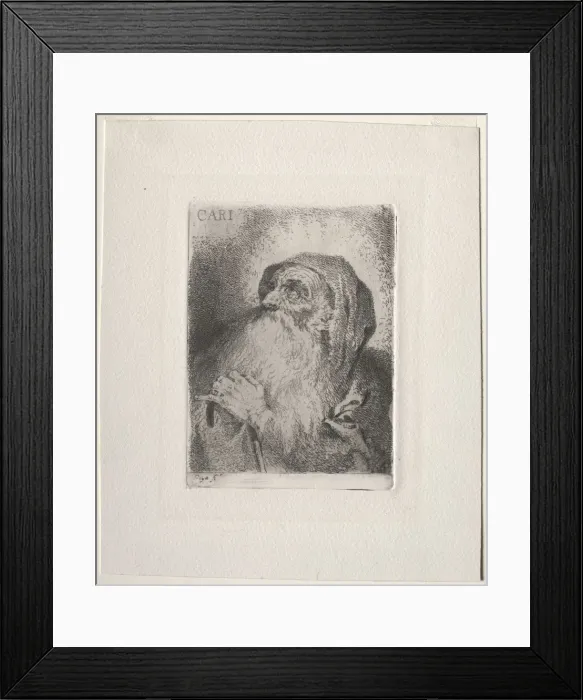 Framed Print : San Francisco de Paula (Caritas), 1780. Creator: Francisco de Goya (Spanish, 1746-1828) Framed Print : San Francisco de Paula (Caritas), 1780. Creator: Francisco de Goya (Spanish, 1746-1828)